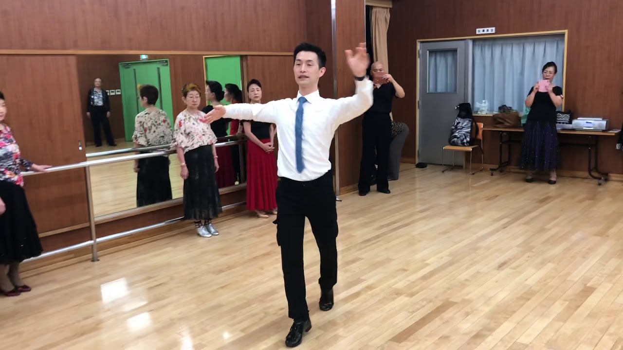 7/23 ワルツ新ステップ動画 スローフォックス